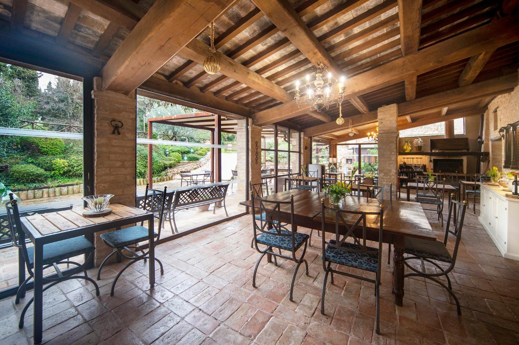 Вилла La Maesta Antica Dimora Di Campagna Фолиньо Экстерьер фото